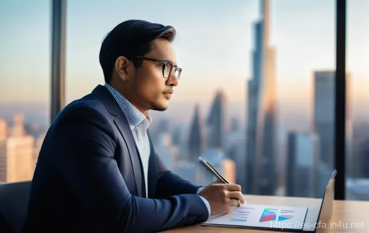 CFA와 자산 포트폴리오 설계 - **Prompt 1: Strategic Financial Planning and Foresight**
    A focused professional (mid-30s to 50s,...